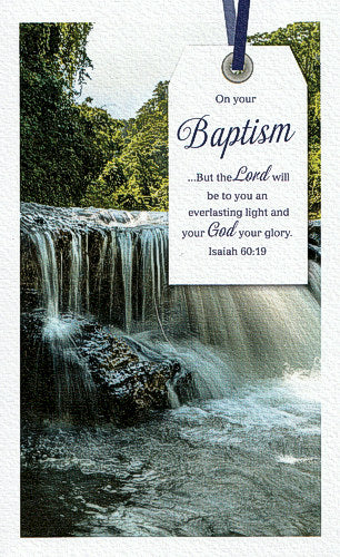 Baptism Card - On your Baptism