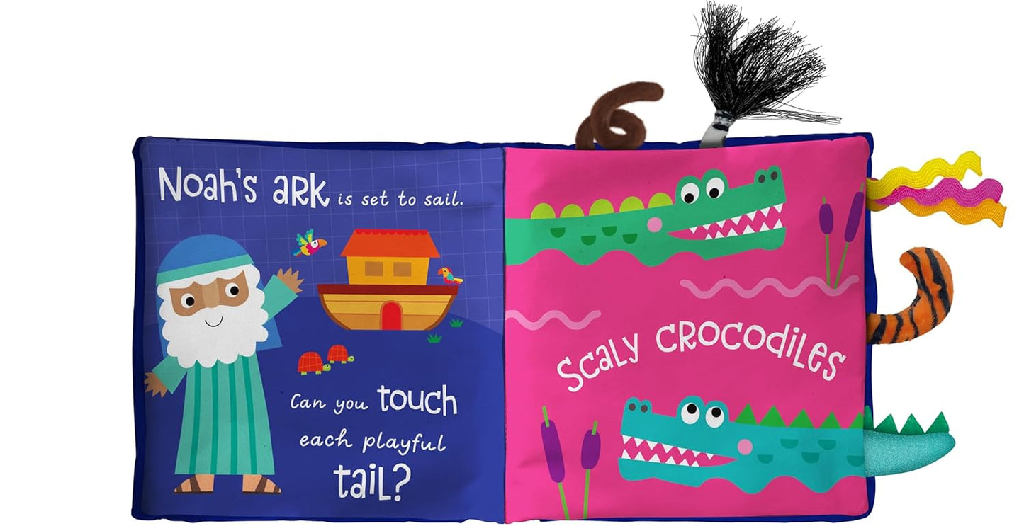 Bible Tails - Noah’s Ark Soft Book Rag Book