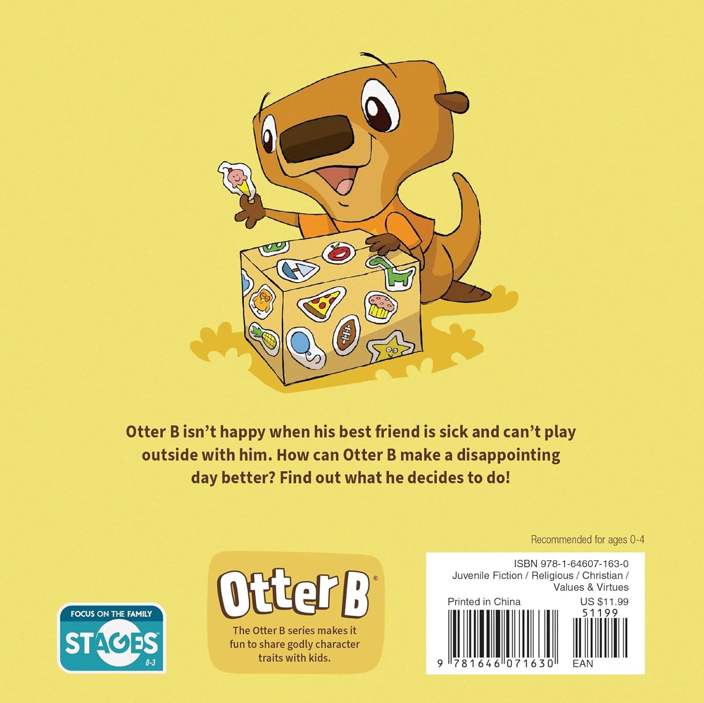 Otter B Kind Board book