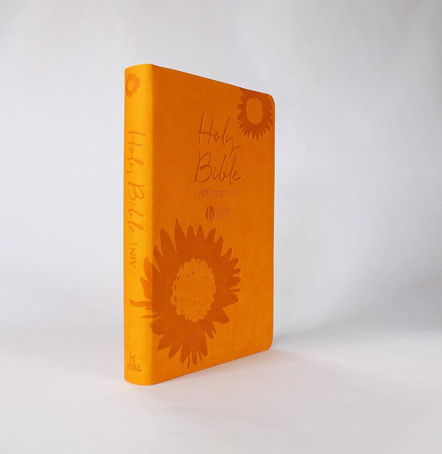 NIV Larger Print Soft-tone Bible: Sunflowers