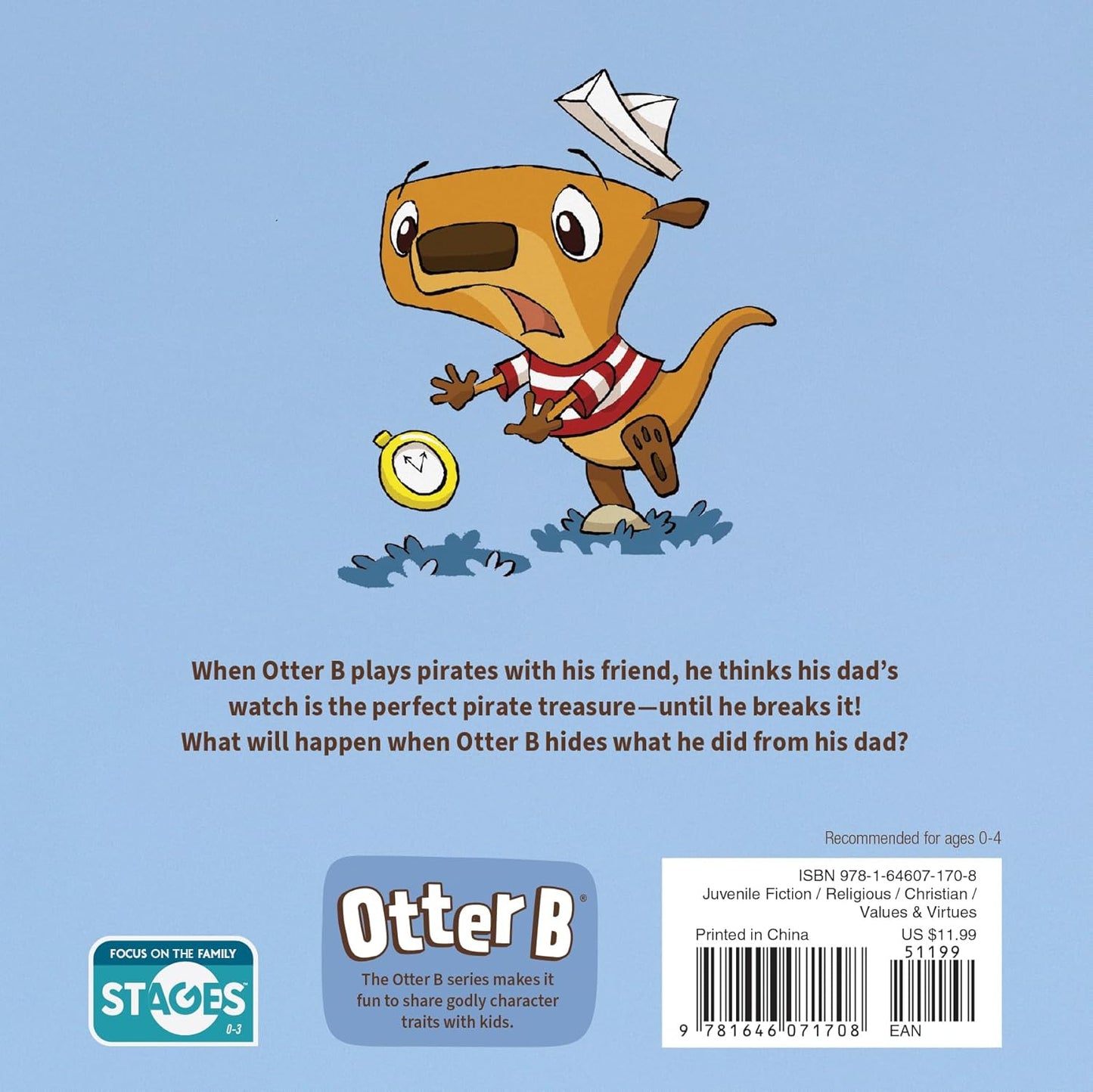 Otter B Honest Board book