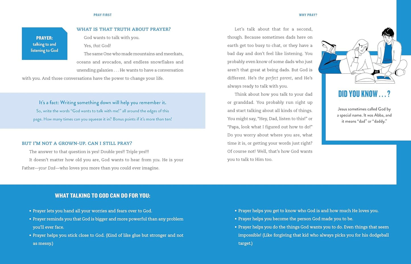 Pray First for Young Readers: Simple Steps for Talking (and Listening) to God