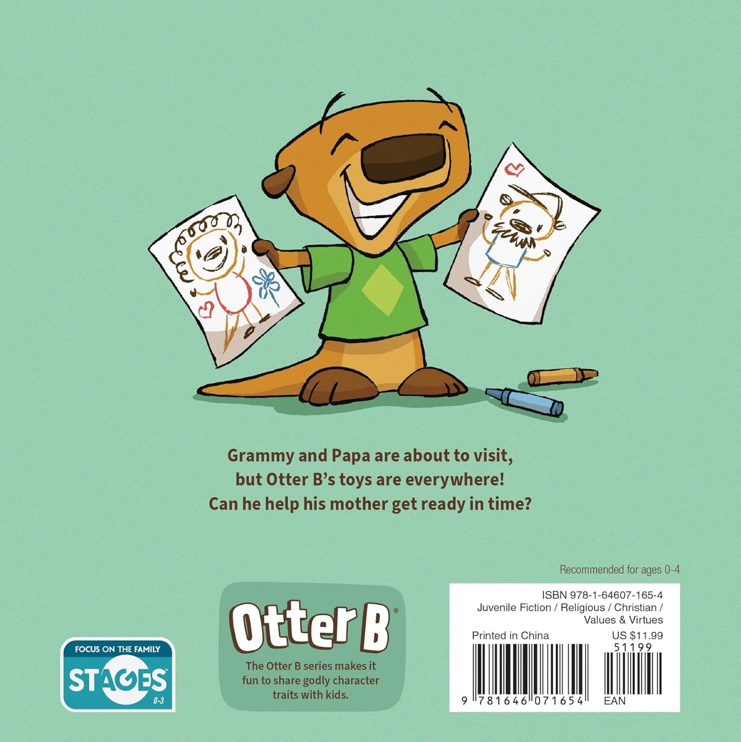 Otter B Helpful Board book
