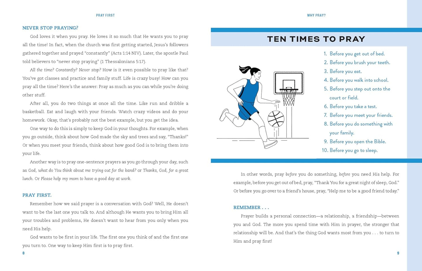 Pray First for Young Readers: Simple Steps for Talking (and Listening) to God