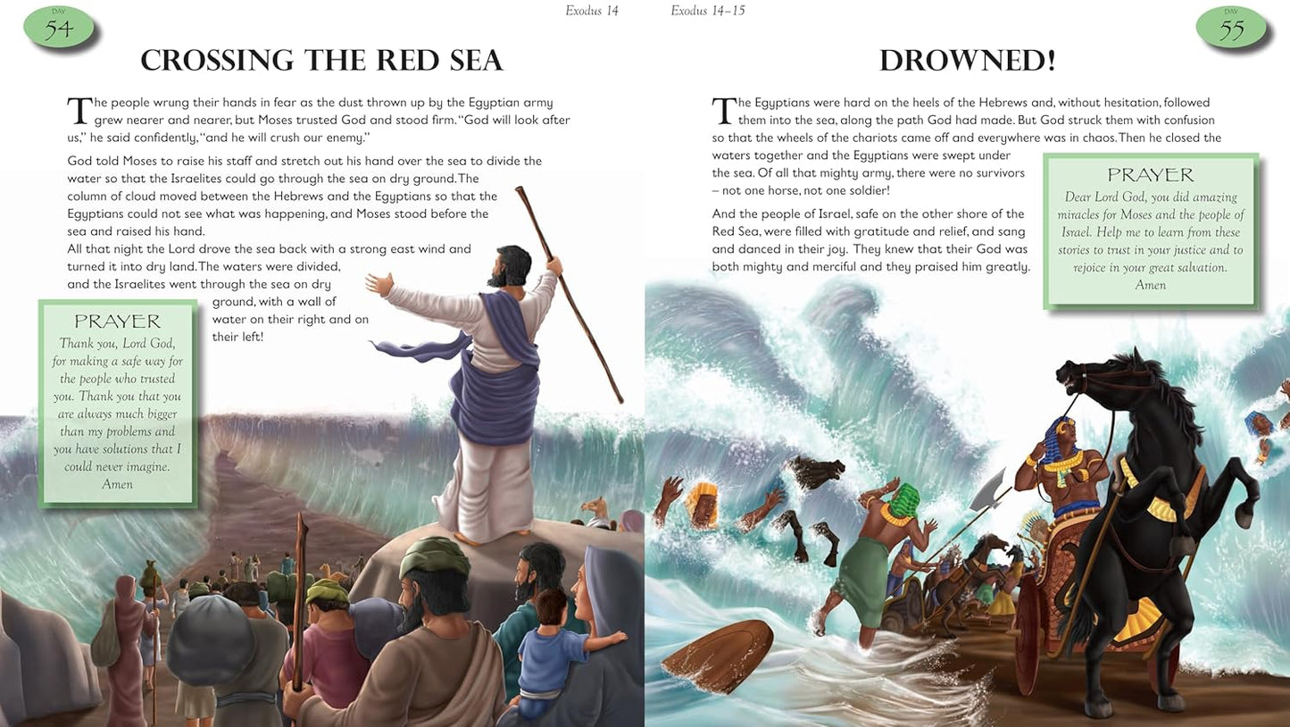 Illustrated Daily Verse/Prayer Bible