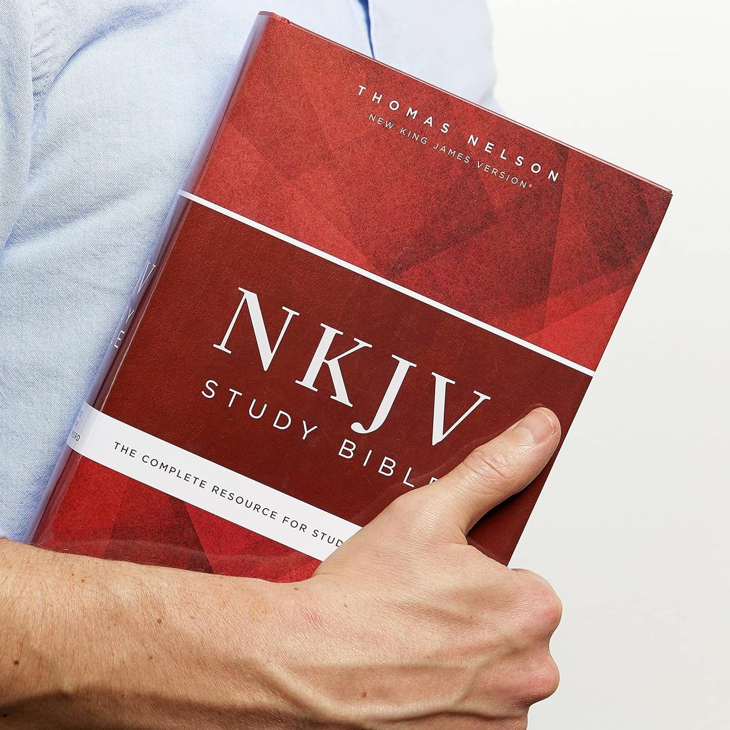 NKJV Study Bible, Hardcover, Comfort Print: The Complete Resource for Studying God’s Word Hardcover