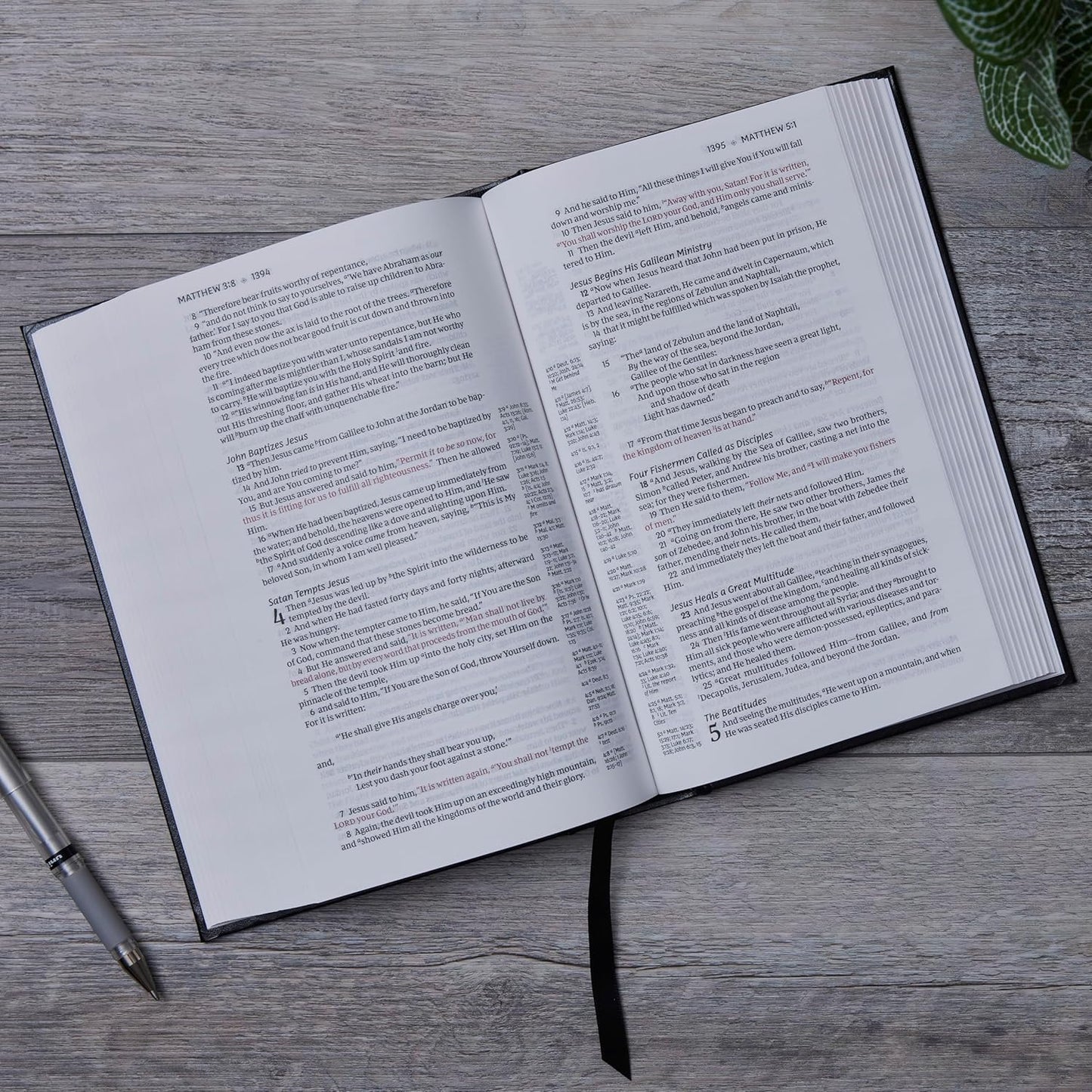 NKJV, Single-Column Reference Bible, Verse-By-Verse