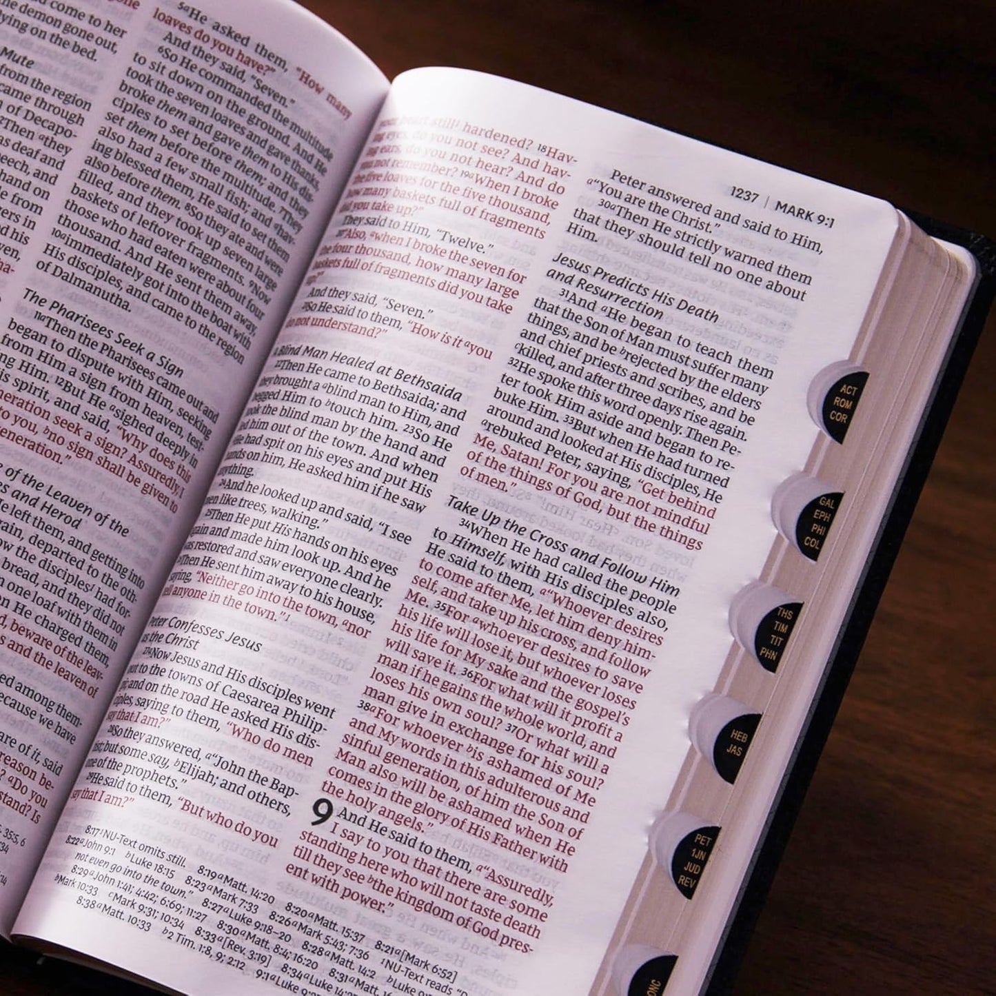 NKJV, Holy Bible, Personal Size Large Print Reference Bible