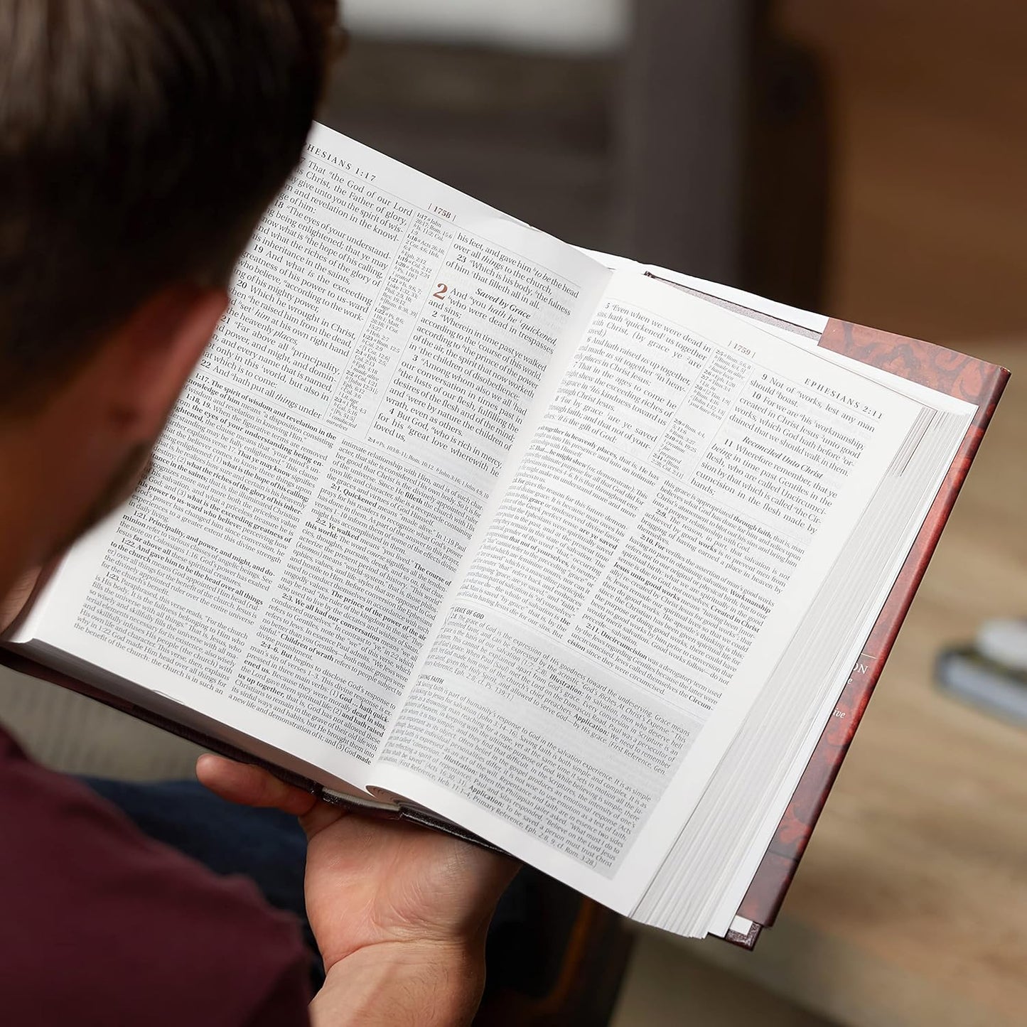 NKJV Study Bible, Hardcover, Comfort Print: The Complete Resource for Studying God’s Word Hardcover