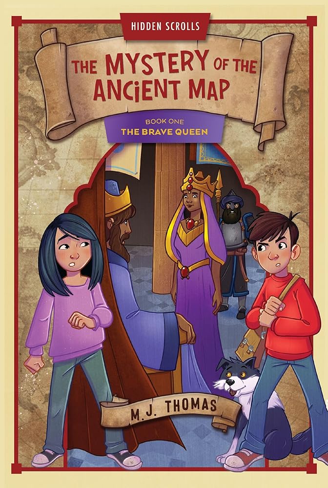 The Brave Queen: Book 1 (Hidden Scrolls: The Mystery of the Ancient Map) cover image