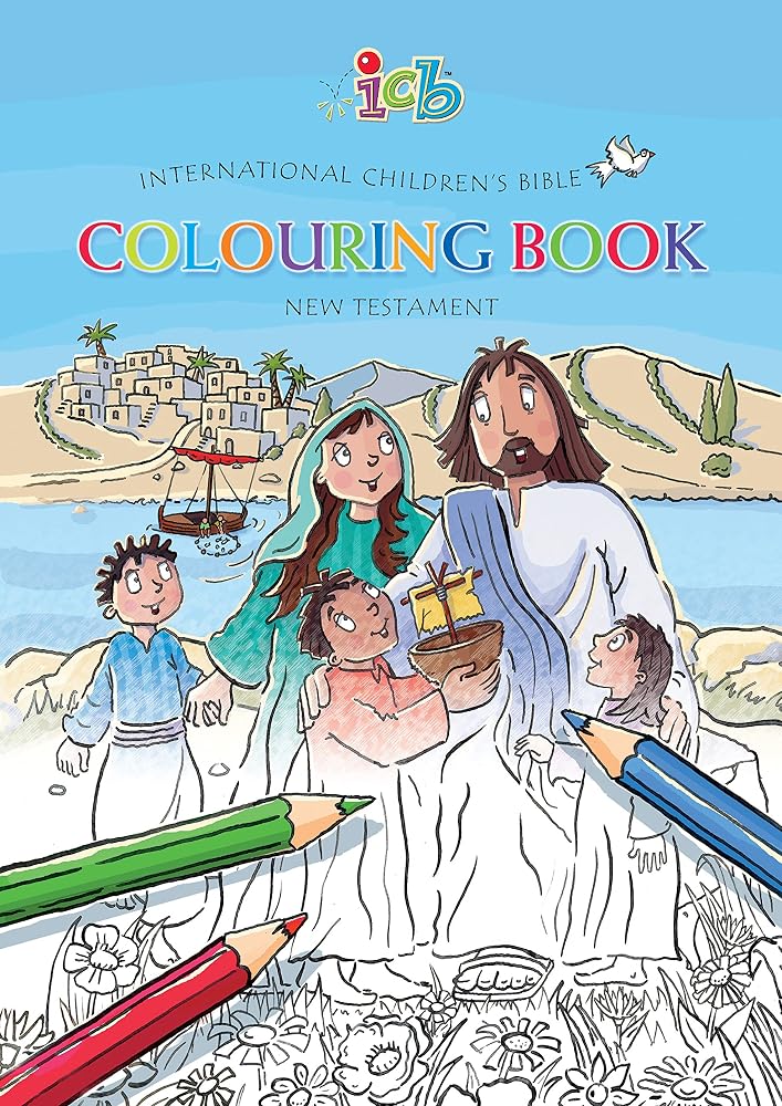 ICB International Children's Bible Colouring Book New Testament cover image