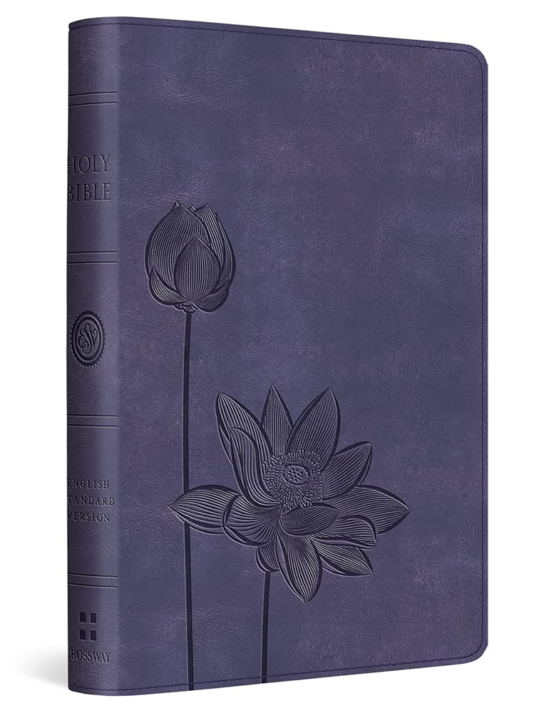 ESV Compact Bible (TruTone, Lavender, Bloom Design): Holy Bible, English Standard Version cover image
