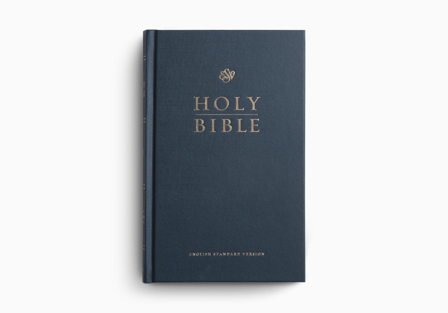ESV Church Bible
Hardcover, Blue