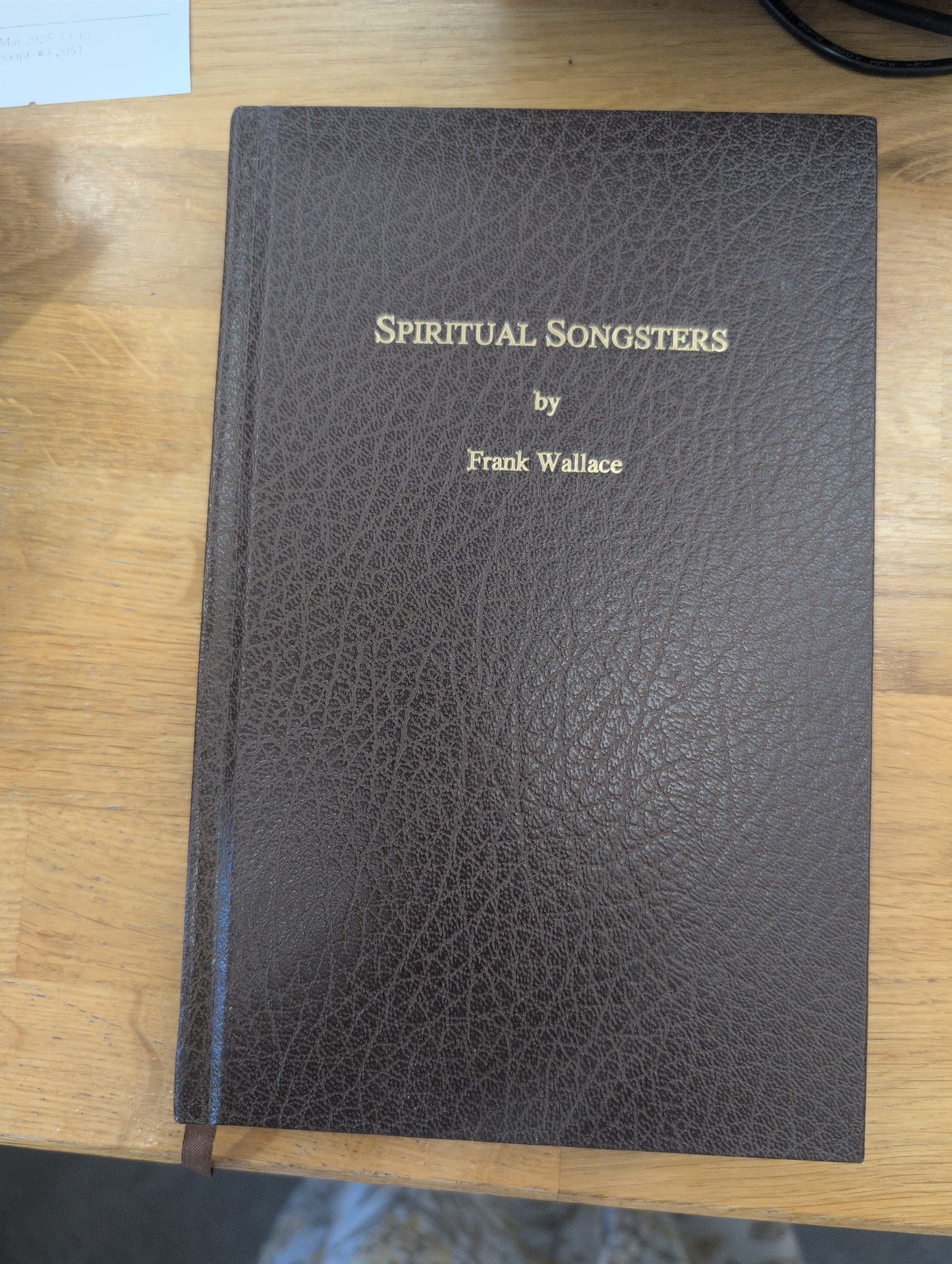 Spiritual Songsters by Frank Wallace