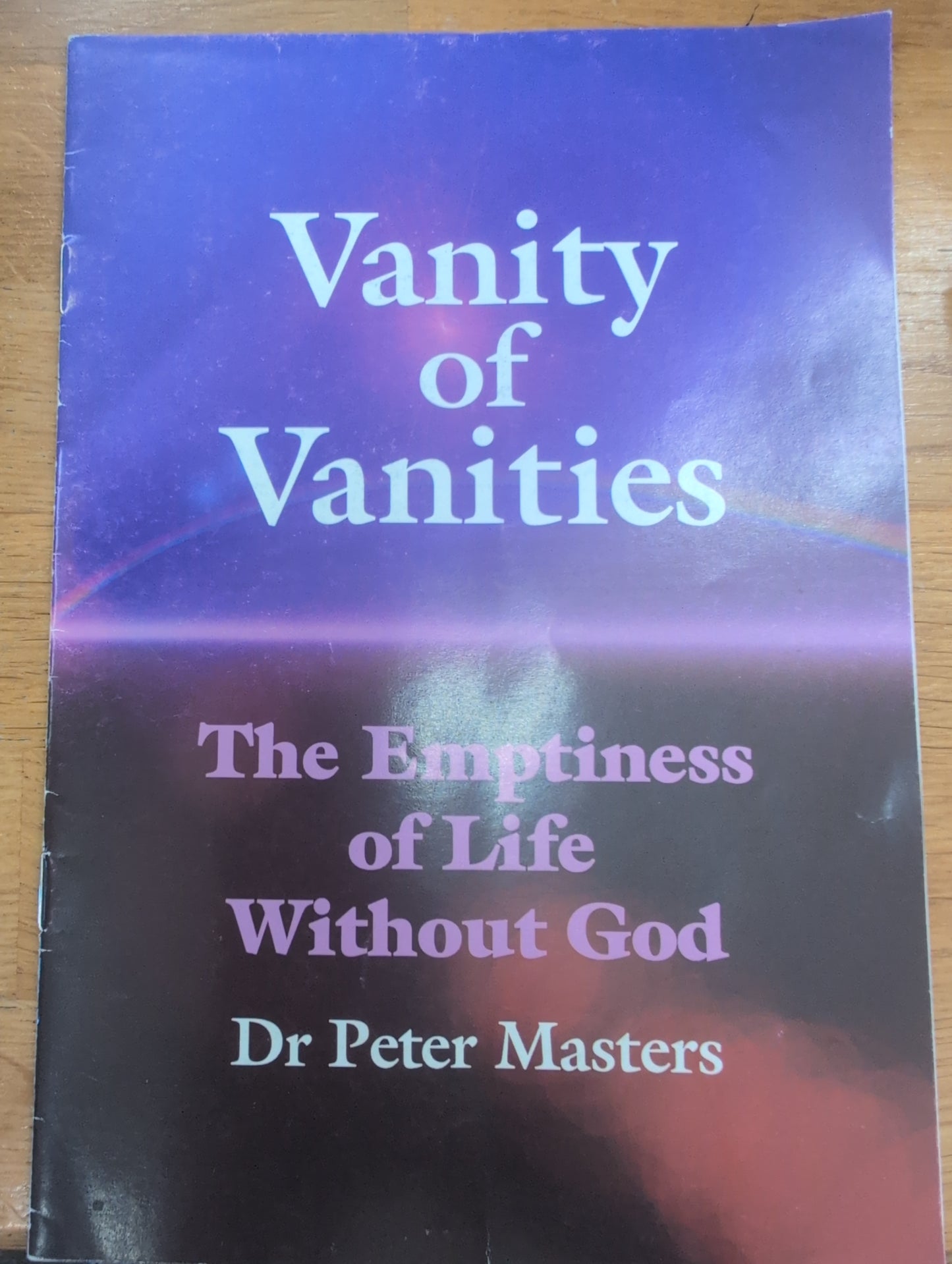 Vanity of Vanities
