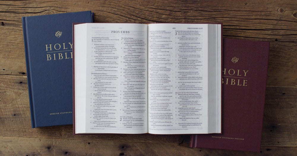 ESV Church Bible, Burgundy Hardcover