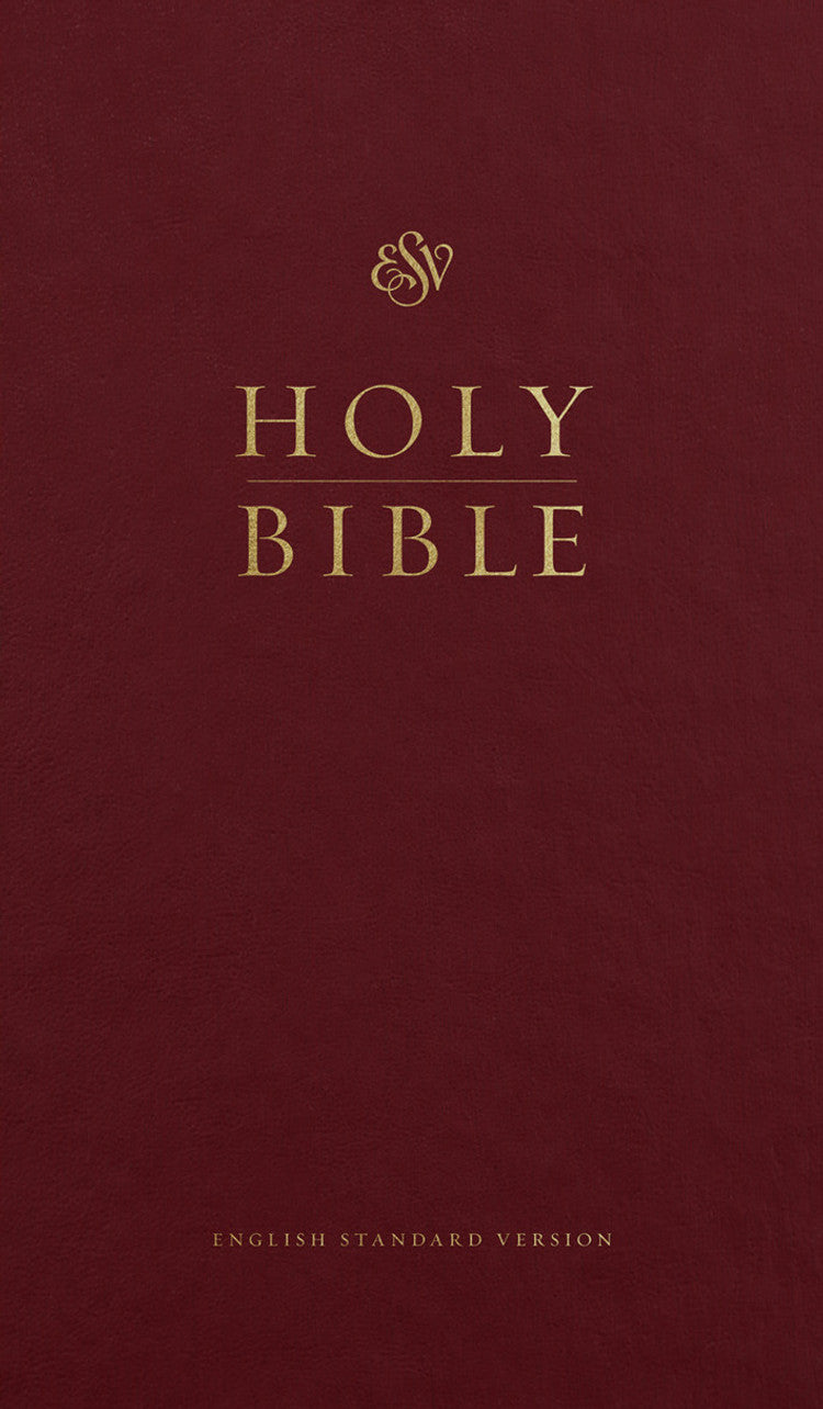 ESV Church Bible, Burgundy Hardcover