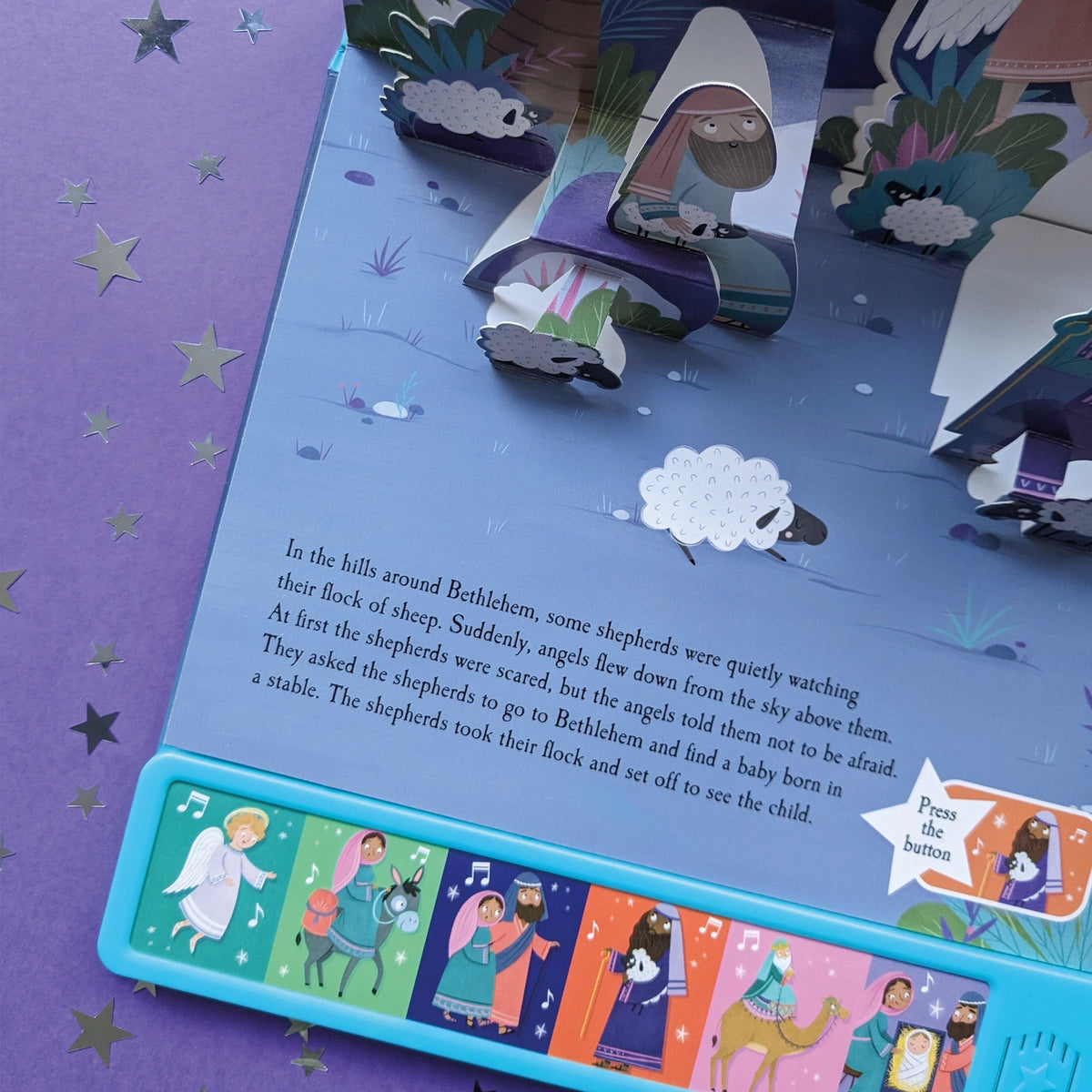 The Nativity - Children’S Christmas Pop-Up Sound Book