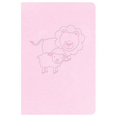 CSB Baby's New Testament with Psalms, Pink LeatherTouch