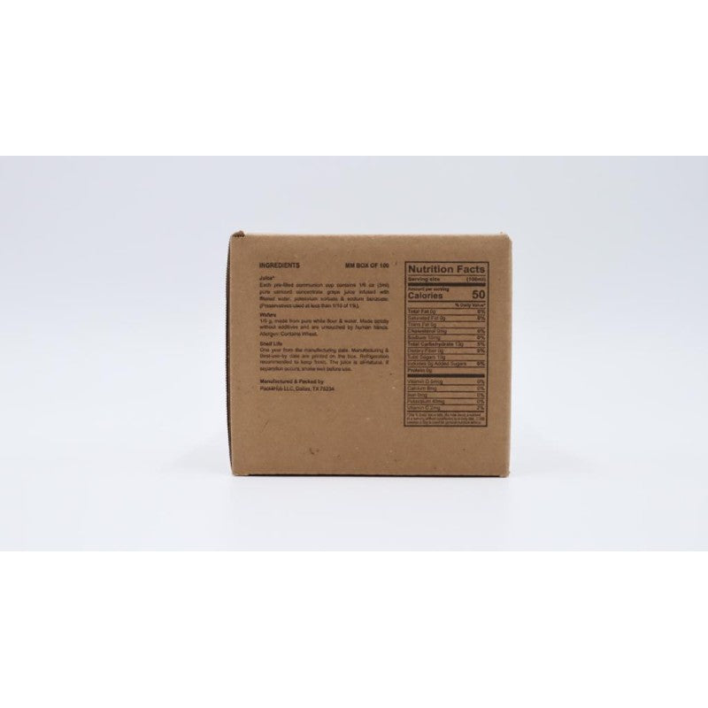 Miracle Meal Pre-filled Communion Box of 100