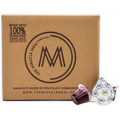 Miracle Meal Pre-filled Communion Box of 100