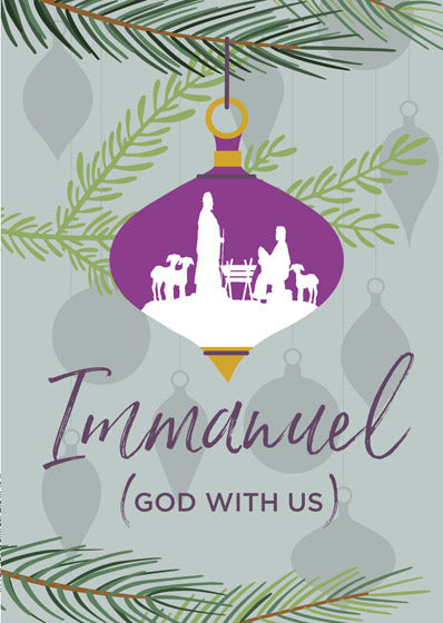 Compassion Pack: Immanuel/Bauble (Pack Of 10)