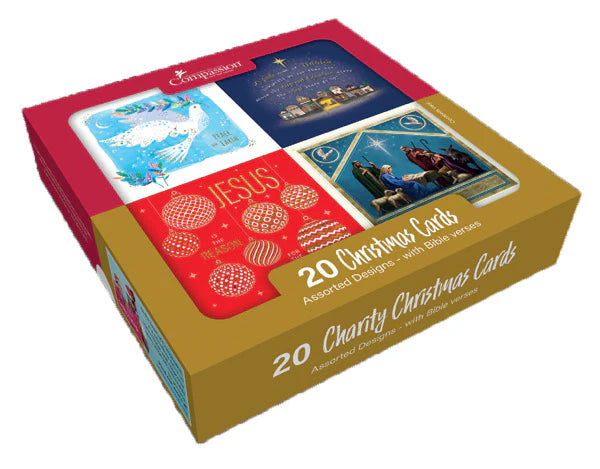 Compassion Charity Christmas Cards: Assorted Box Of 20