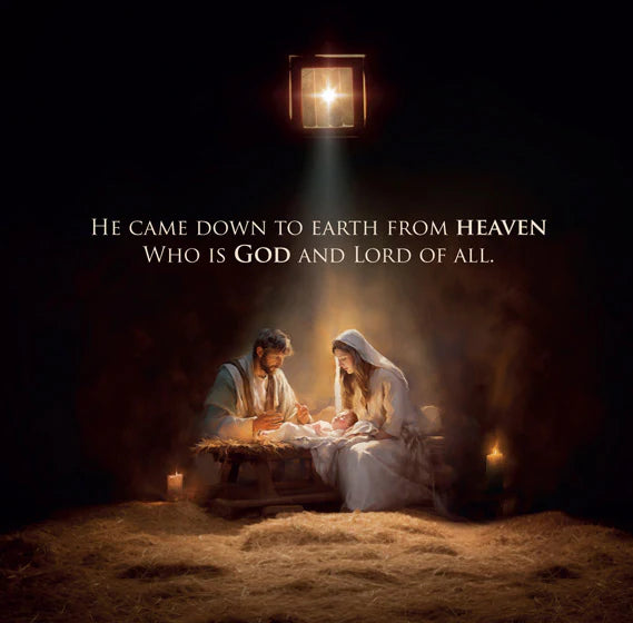 Christmas Boxed Cards: He Came Down (Pack Of 16)