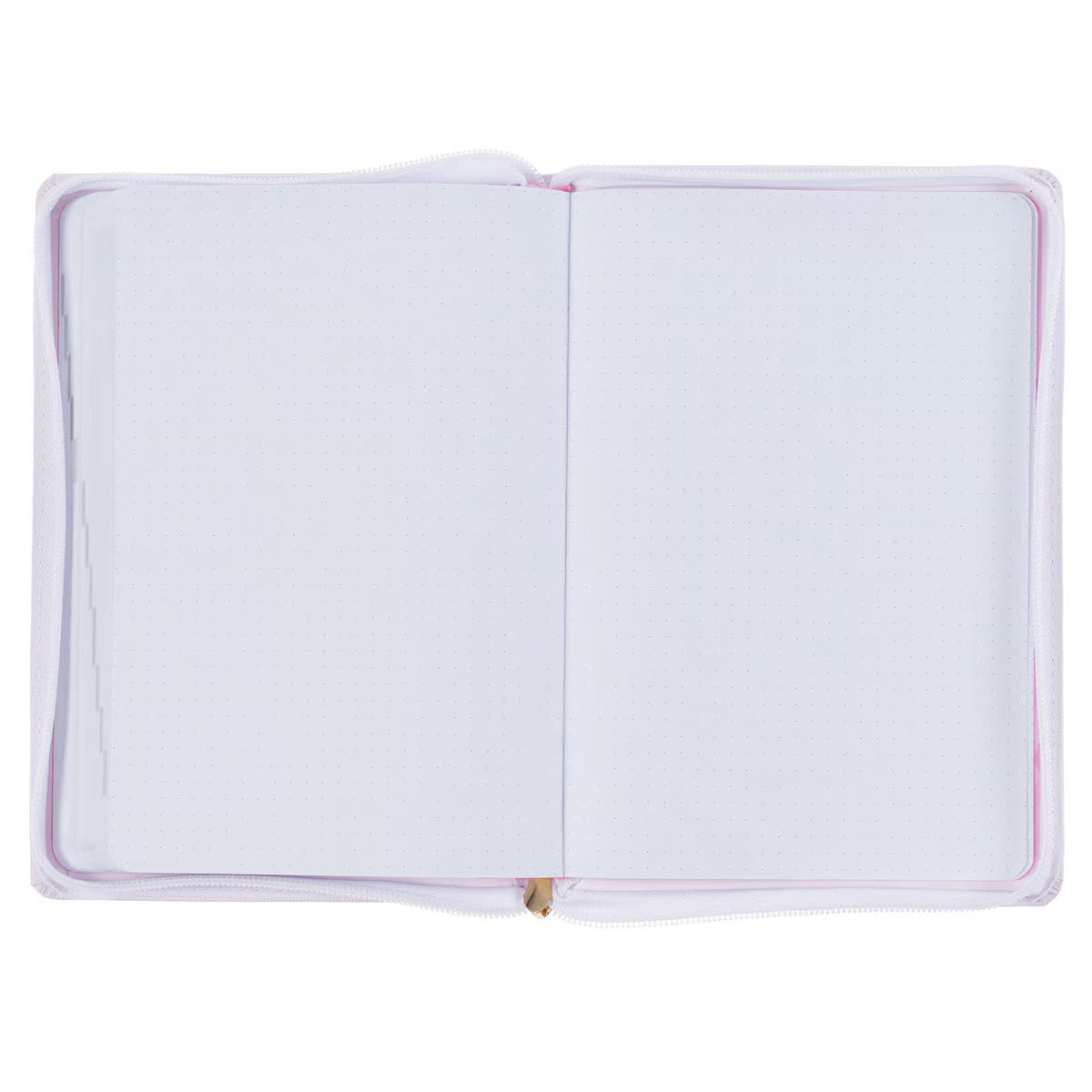 Trust in the Lord Blush Pink Faux Leather 2025 Executive Planner with Zipper Closure - Proverbs 3:5