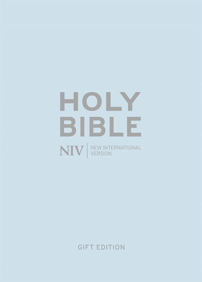 Holy Bible: New International Version (Pastel Blue Soft-tone Bible)