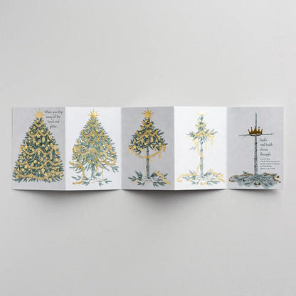 Tree to Cross - 18 Christmas Boxed Cards and Envelopes - Special Edition 5-Panel