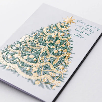 Tree to Cross - 18 Christmas Boxed Cards and Envelopes - Special Edition 5-Panel