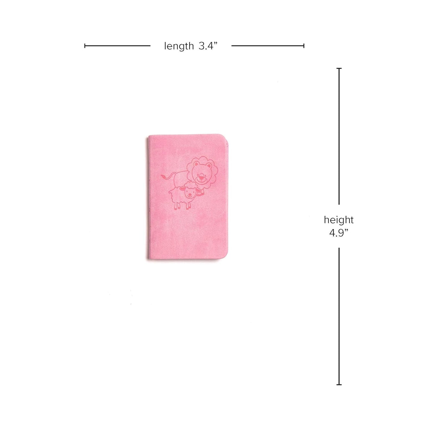 CSB Baby's New Testament with Psalms, Pink LeatherTouch