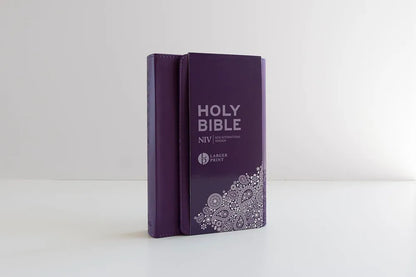 NIV Larger Print Personal Purple Soft-Tone Bible