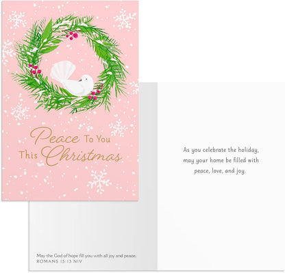 48 Inspirational Christmas Cards & Envelopes Value Pack