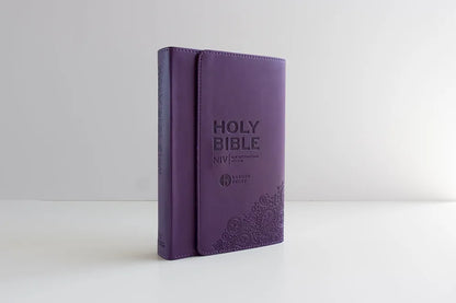 NIV Larger Print Personal Purple Soft-Tone Bible