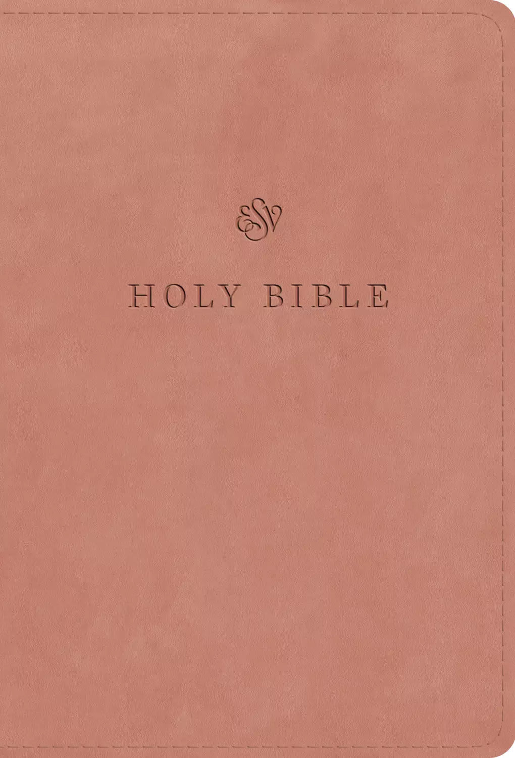 ESV Large Print Compact Bible (TruTone, Blush Rose)