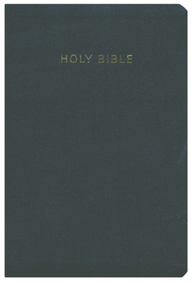 KJV Super Giant Print Reference Bible (Black Imitation Leather)