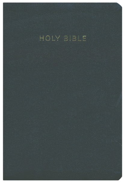 KJV Super Giant Print Reference Bible (Black Imitation Leather)