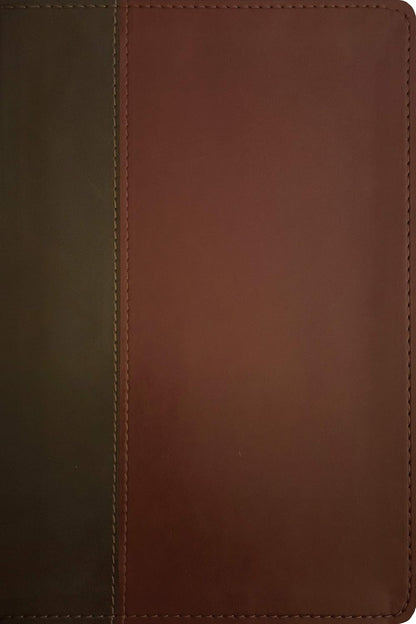 KJV Personal Size Giant Print Bible, Filament Edition, Brown: KJV, Brown/Mahogany, Leatherlike, Filament Enabled, Personal Size, Giant Print Imitation Leather – Large Print