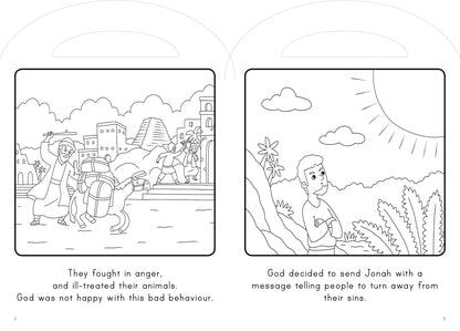 Colour with the Bible: Jonah and the Big Fish