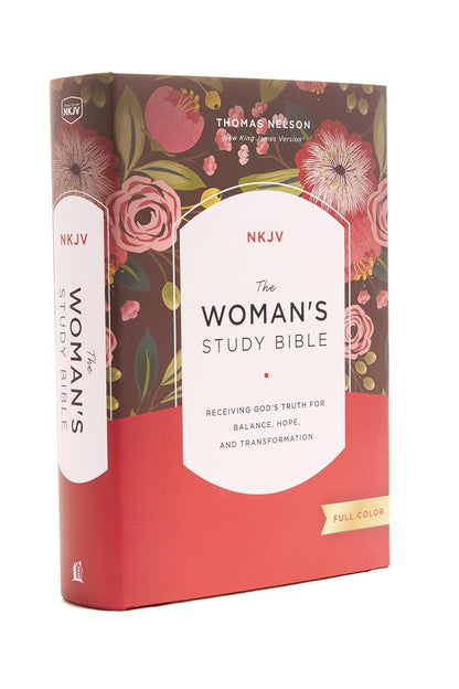 The NKJV, Woman's Study Bible, Hardcover, Red Letter, Full-Color