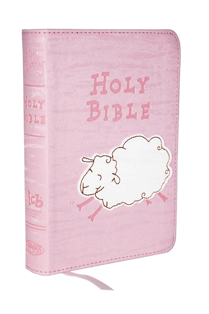 ICB Really Woolly Holy Bible - Pink Imitation Leather