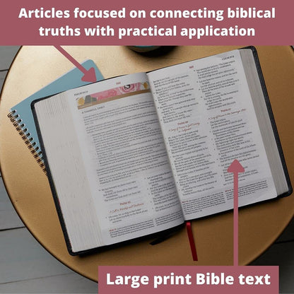 The NKJV, Woman's Study Bible, Hardcover, Red Letter, Full-Color