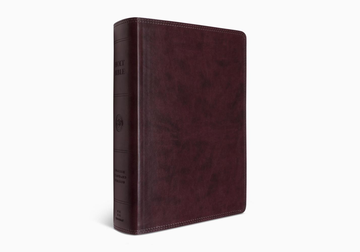 ESV Super Giant Print Bible (TruTone, Burgundy)