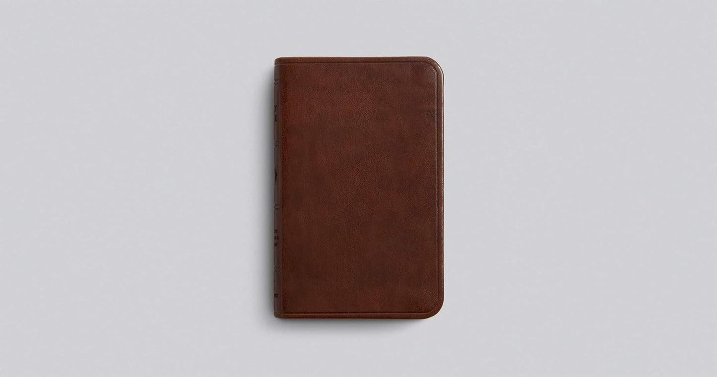 ESV Vest Pocket New Testament with Psalms and Proverbs (TruTone, Chestnut)