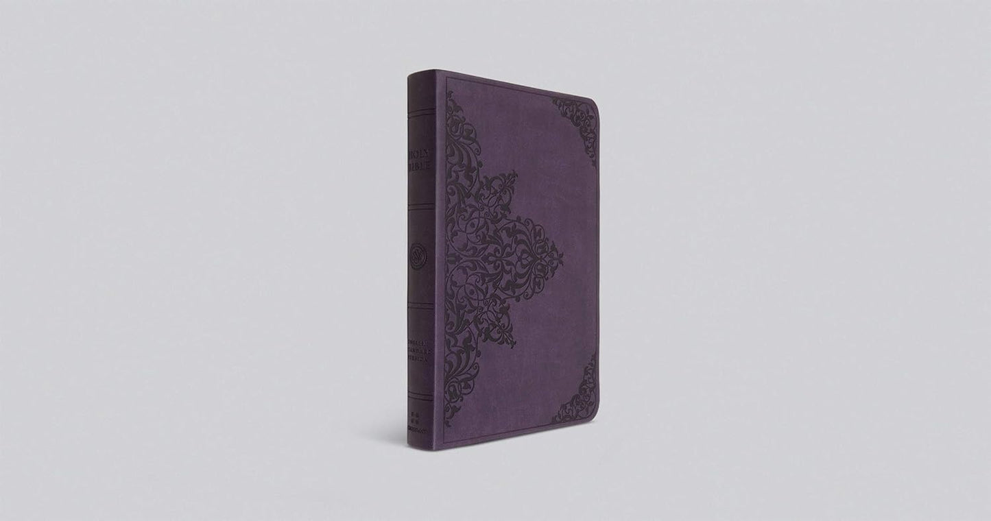 ESV Large Print Value Thinline Bible, TruTone, Lavender