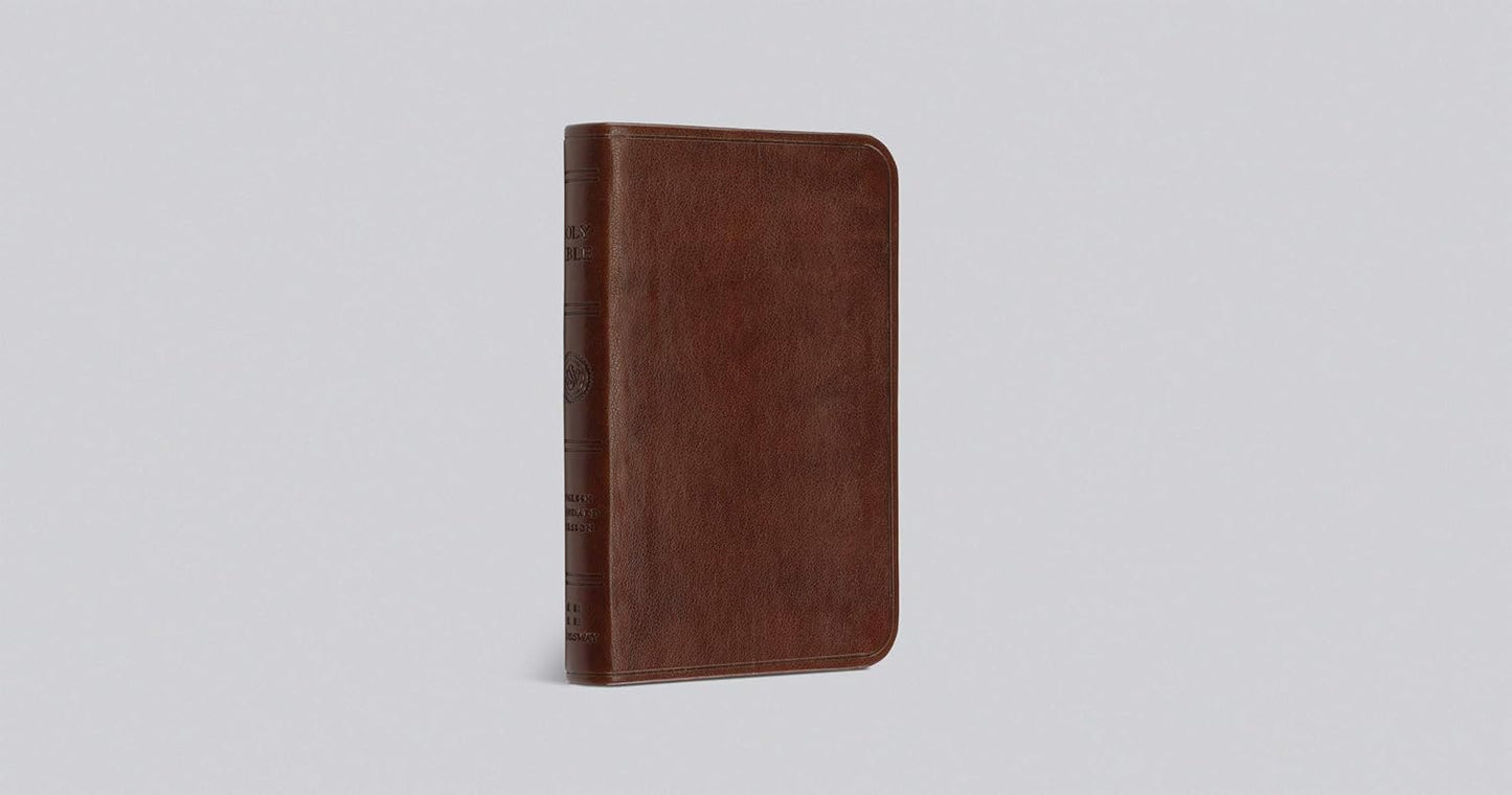ESV Vest Pocket New Testament with Psalms and Proverbs (TruTone, Chestnut)