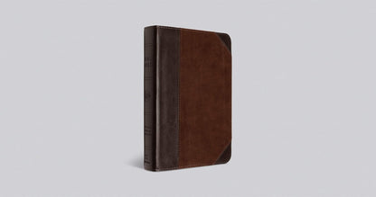 ESV Personal Reference Bible (TruTone, Brown/Walnut, Portfolio Design)