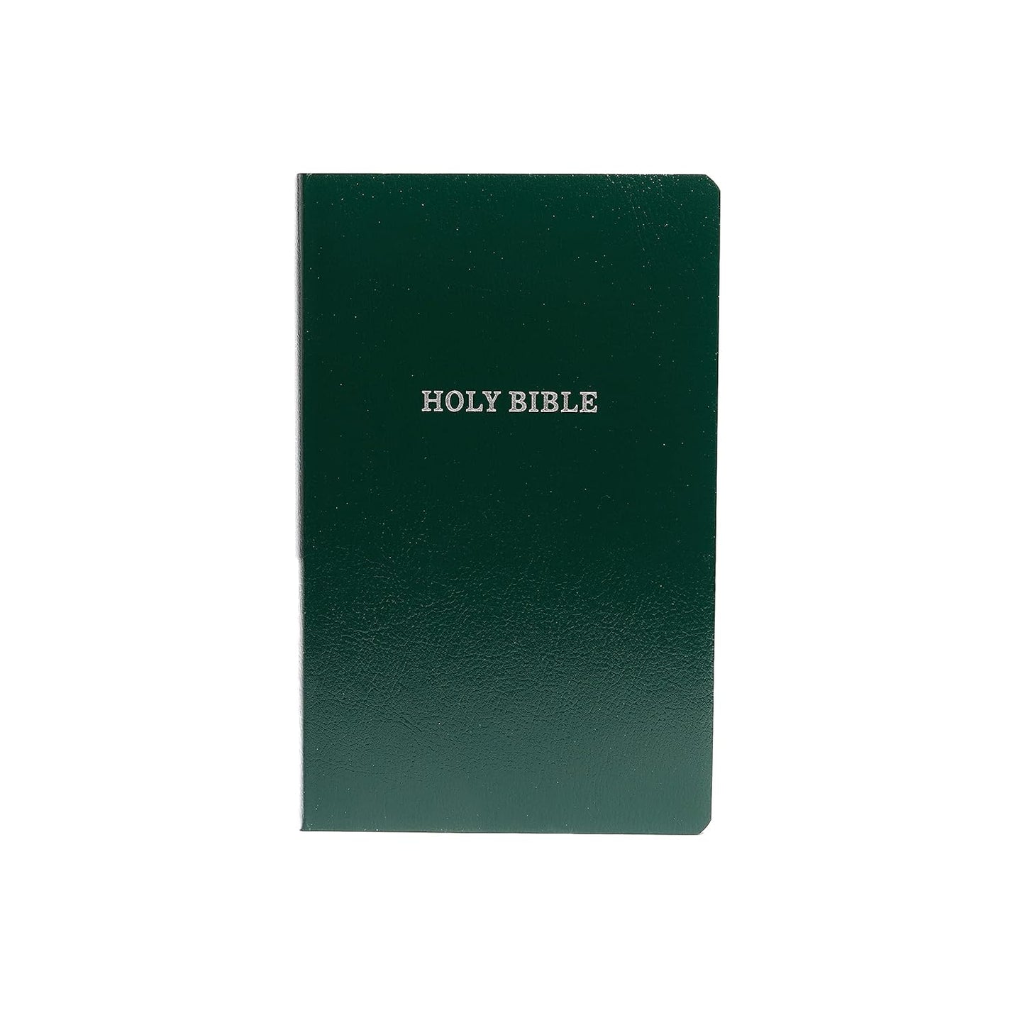 KJV Holy Bible: Gift and Award, Green Leather-Look, Red Letter, Comfort Print